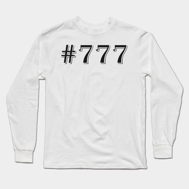 777 Long Sleeve T-Shirt by mabelas